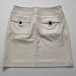Ann Taylor Lift White Mini Skirt (size 4)